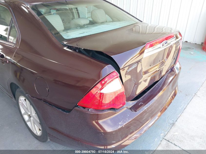 2012 Ford Fusion Sel VIN: 3FAHP0JA1CR280060 Lot: 39804793
