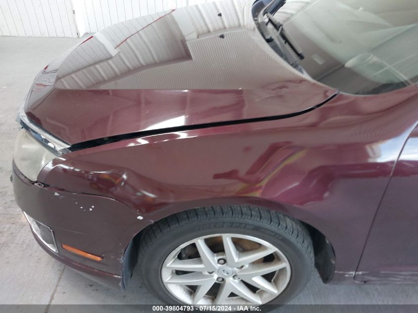 2012 Ford Fusion Sel VIN: 3FAHP0JA1CR280060 Lot: 39804793