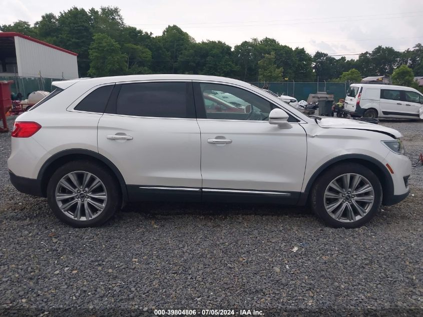 2016 Lincoln Mkx Reserve VIN: 2LMTJ8LP6GBL45883 Lot: 39804806