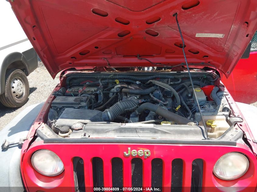 2010 Jeep Wrangler Unlimited Sport VIN: 1J4BA3H15AL167971 Lot: 39804809