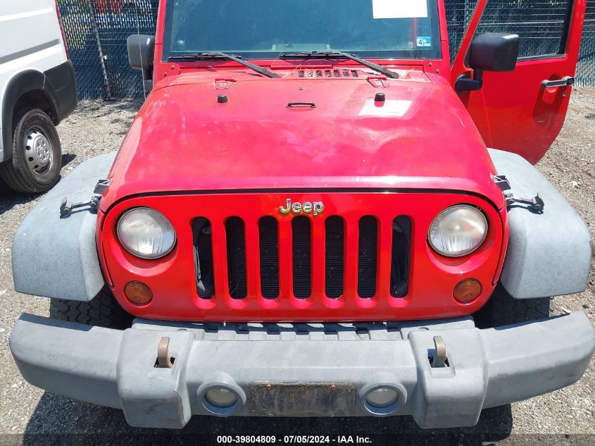 2010 Jeep Wrangler Unlimited Sport VIN: 1J4BA3H15AL167971 Lot: 39804809