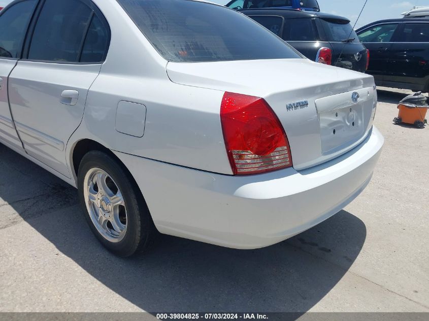 2005 Hyundai Elantra Gls/Gt VIN: KMHDN46D35U150104 Lot: 39804825