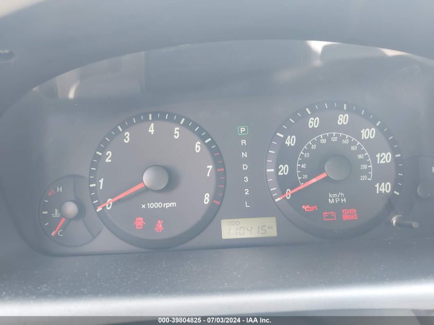 2005 Hyundai Elantra Gls/Gt VIN: KMHDN46D35U150104 Lot: 39804825