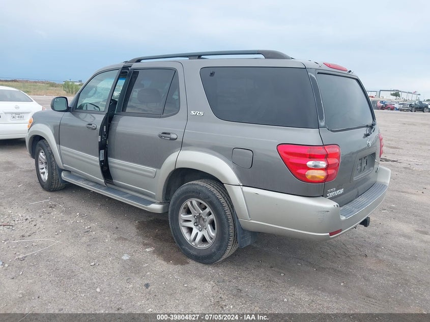 2003 Toyota Sequoia Sr5 V8 VIN: 5TDZT34A93S204008 Lot: 39804827