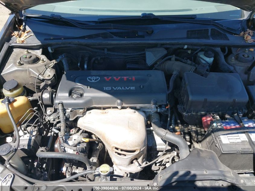 2004 Toyota Camry Le VIN: JTDBE32KX40274435 Lot: 39804836