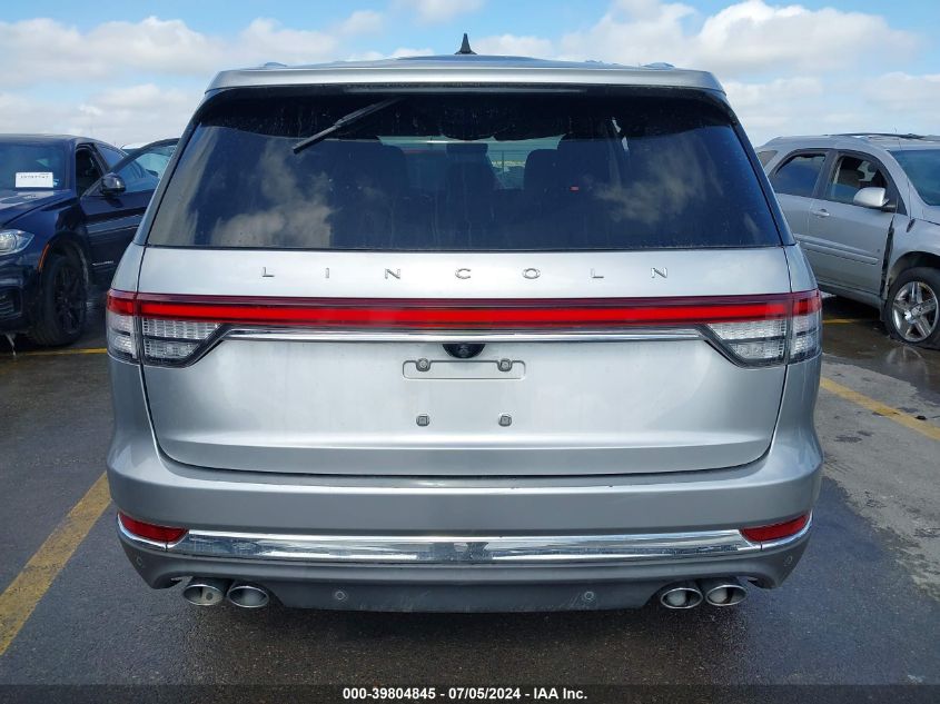 2021 Lincoln Aviator Standard VIN: 5LM5J6WC2MGL08056 Lot: 39804845