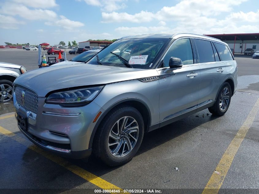 2021 Lincoln Aviator Standard VIN: 5LM5J6WC2MGL08056 Lot: 39804845