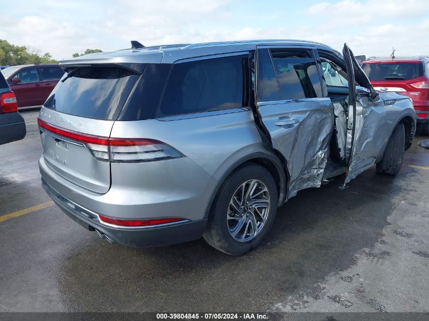 2021 Lincoln Aviator Standard VIN: 5LM5J6WC2MGL08056 Lot: 39804845