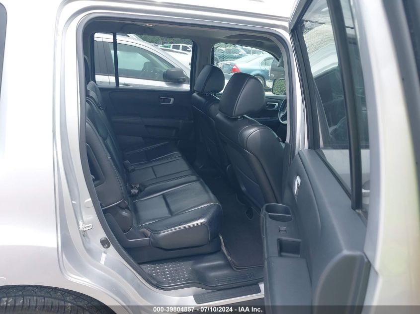 2012 Honda Pilot Exln VIN: 5FNYF3H71CB016850 Lot: 39804857