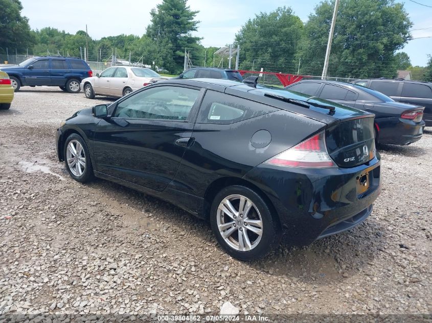 2011 Honda Cr-Z Ex VIN: JHMZF1D6XBS009983 Lot: 39804862