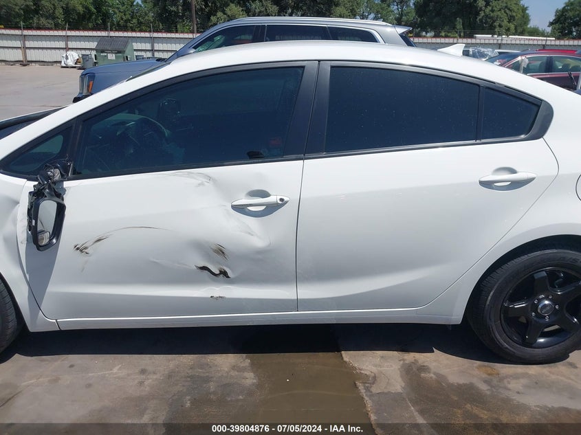 2017 KIA FORTE LX - 3KPFK4A76HE041923