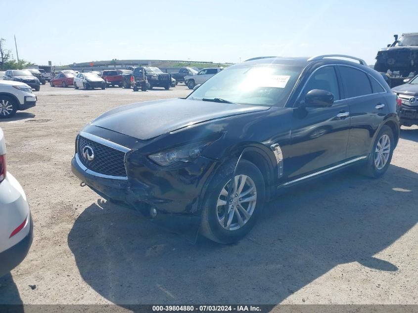 2017 Infiniti Qx70 VIN: JN8CS1MW0HM413279 Lot: 39804880