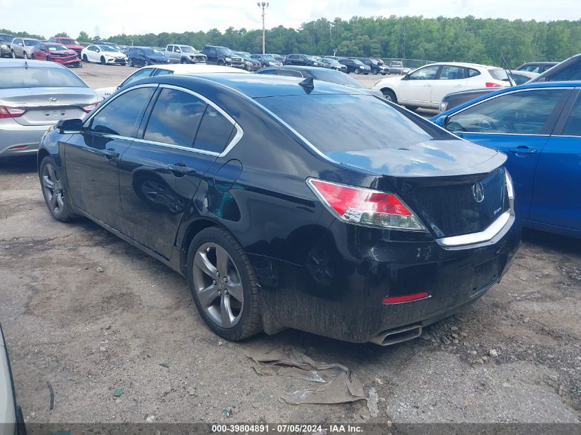 2013 Acura Tl 3.7 VIN: 19UUA9F50DA002676 Lot: 39804891