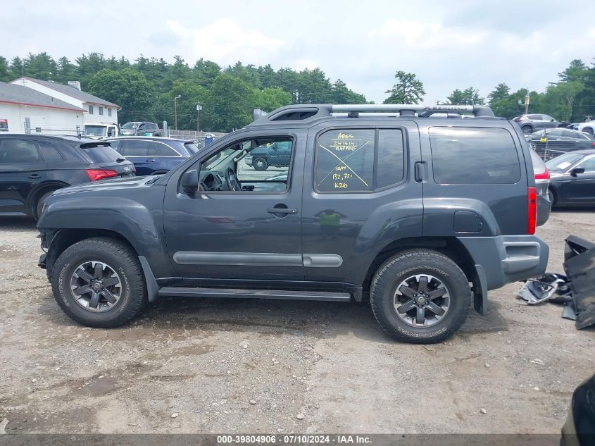 2015 Nissan Xterra Pro-4X VIN: 5N1AN0NW5FN657161 Lot: 39804906