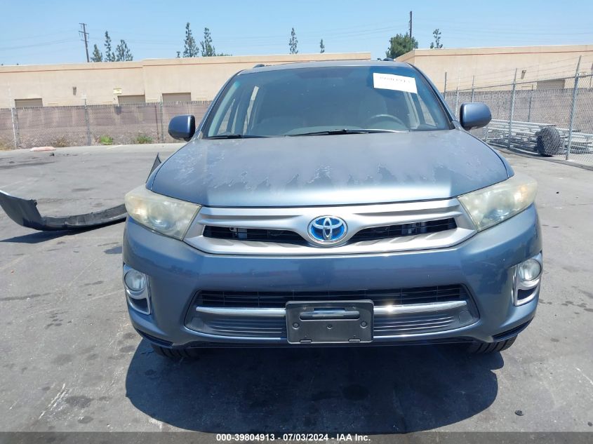 2012 Toyota Highlander Hybrid Limited V6 VIN: JTEDC3EH5C2010228 Lot: 39804913
