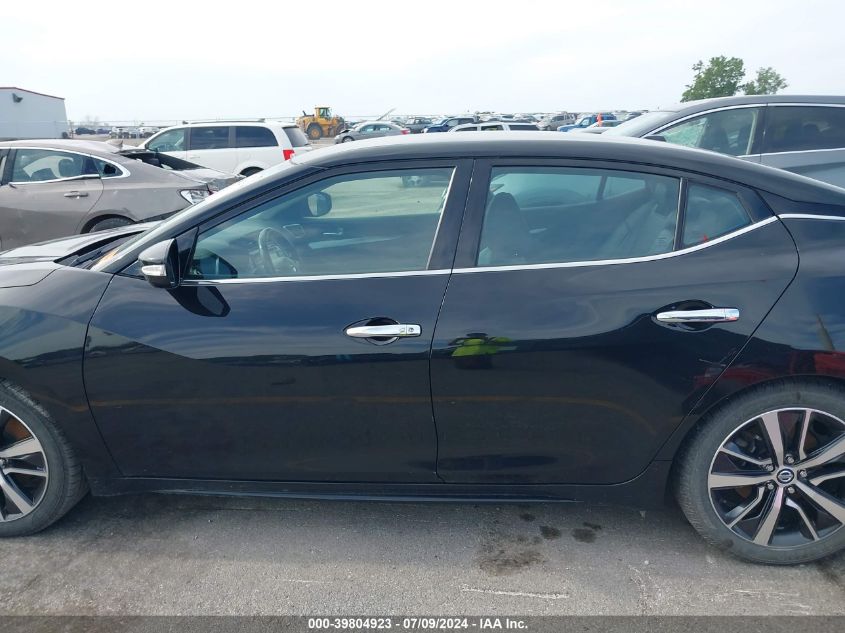 2019 Nissan Maxima 3.5 Sv VIN: 1N4AA6AV1KC370069 Lot: 39804923