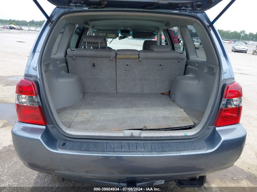 2006 Toyota Highlander VIN: JTEGD21A960135956 Lot: 39804934