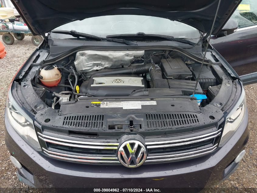 2016 VOLKSWAGEN TIGUAN SE - WVGAV7AX5GW514326