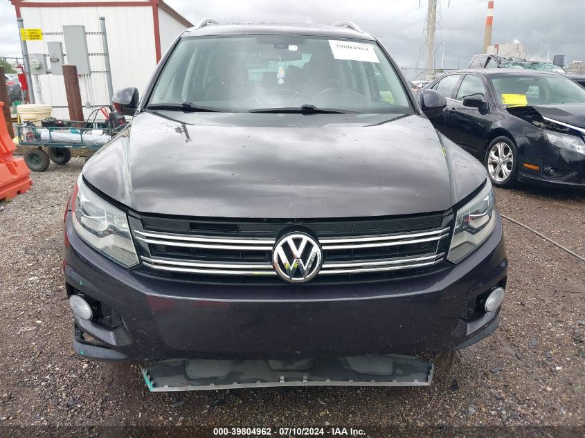 2016 Volkswagen Tiguan Se VIN: WVGAV7AX5GW514326 Lot: 39804962