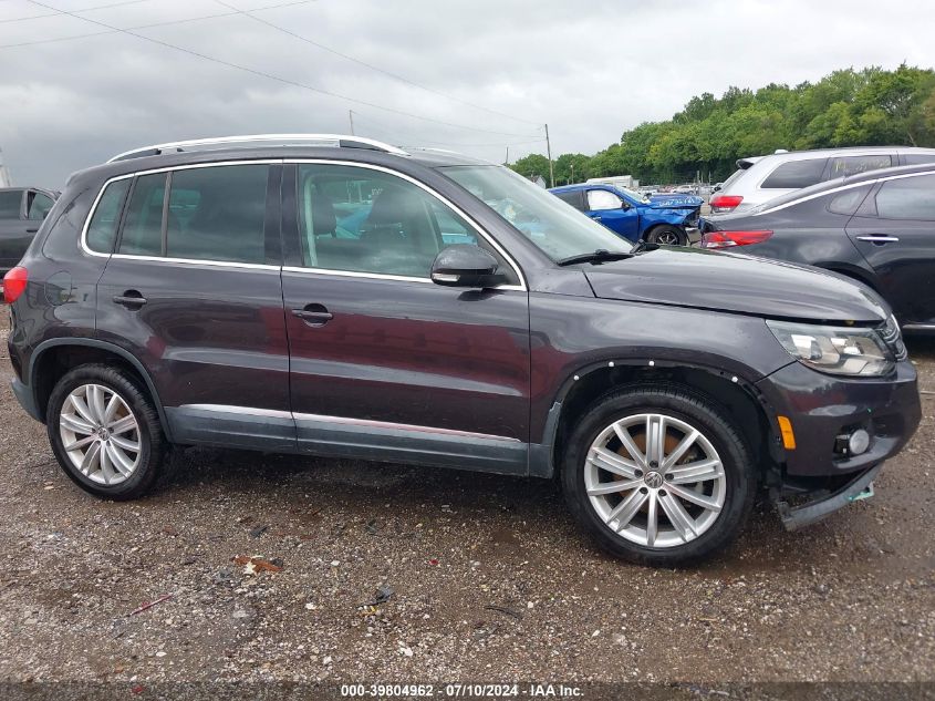 2016 VOLKSWAGEN TIGUAN SE - WVGAV7AX5GW514326