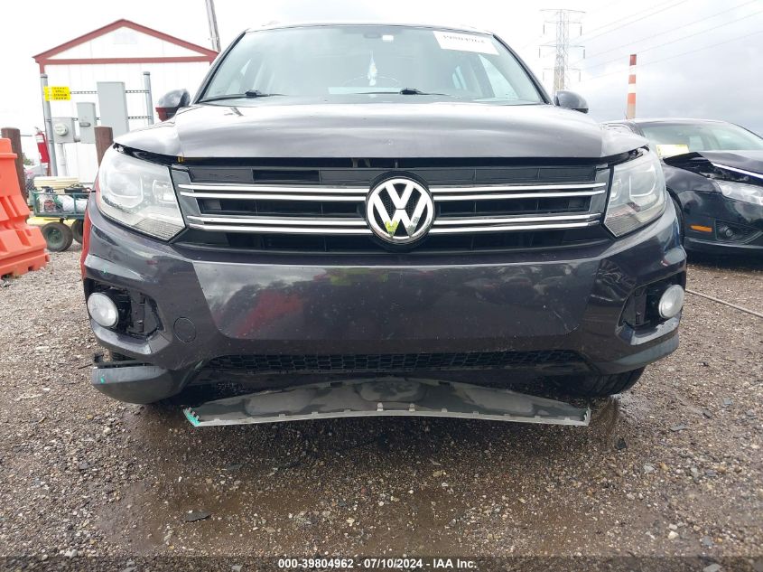 2016 VOLKSWAGEN TIGUAN SE - WVGAV7AX5GW514326