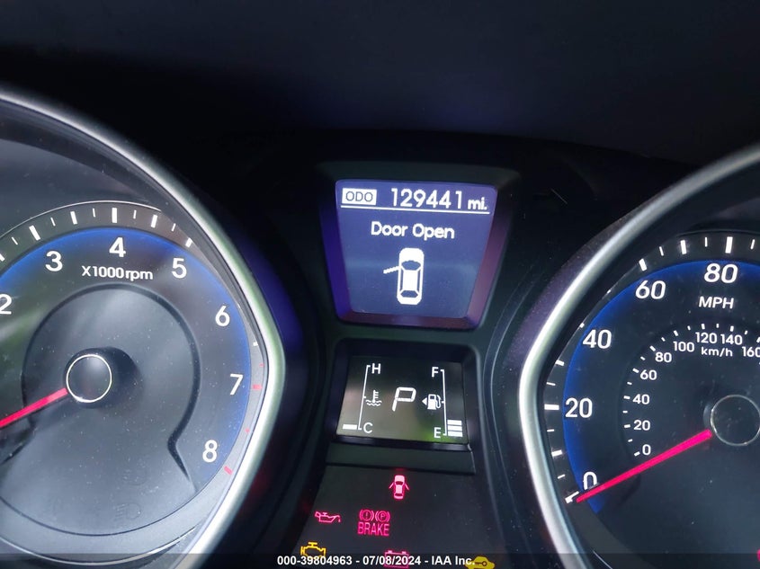 2013 Hyundai Elantra Gt VIN: KMHD35LE9DU041458 Lot: 39804963