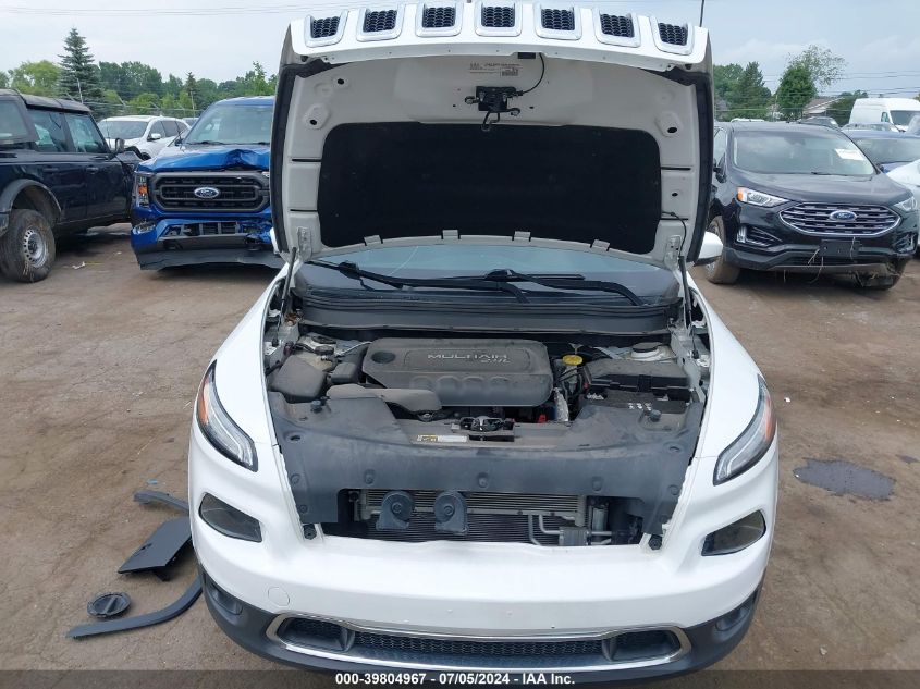 2018 Jeep Cherokee Limited VIN: 1C4PJLDBXJD568324 Lot: 39804967