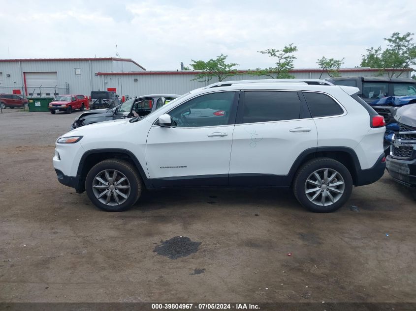 2018 Jeep Cherokee Limited VIN: 1C4PJLDBXJD568324 Lot: 39804967