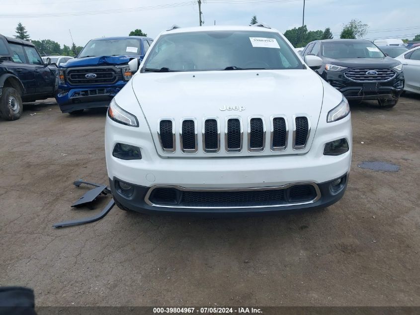 2018 Jeep Cherokee Limited VIN: 1C4PJLDBXJD568324 Lot: 39804967