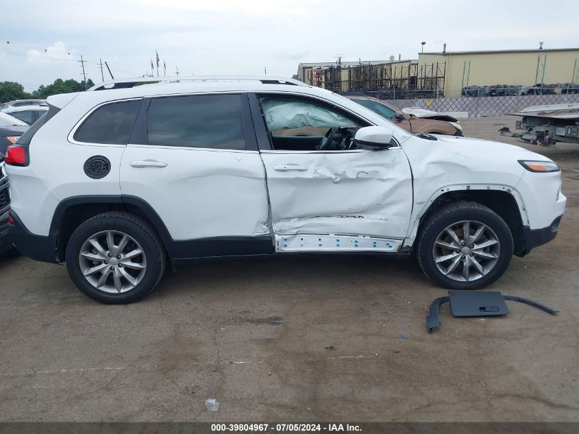 2018 Jeep Cherokee Limited VIN: 1C4PJLDBXJD568324 Lot: 39804967