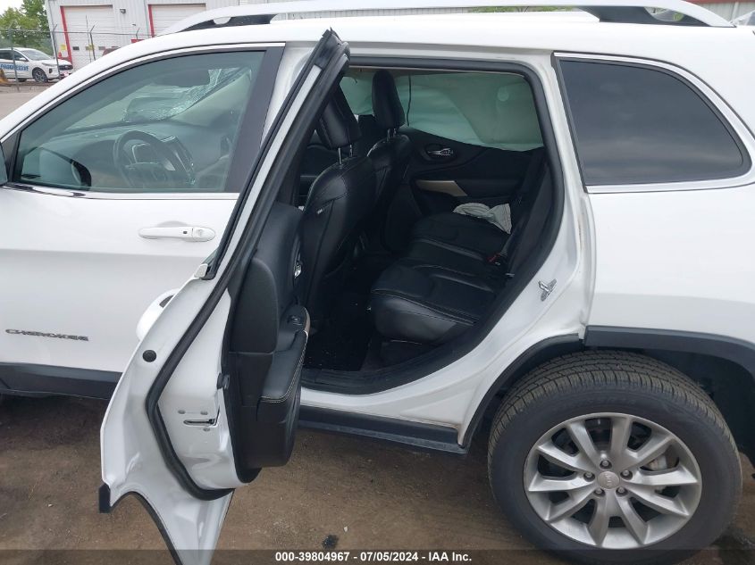 2018 Jeep Cherokee Limited VIN: 1C4PJLDBXJD568324 Lot: 39804967