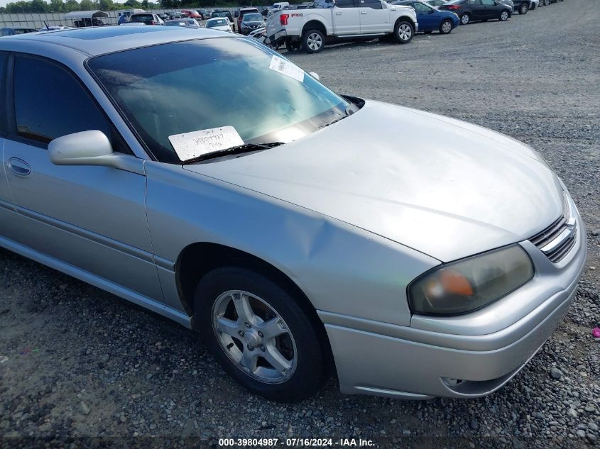 2005 Chevrolet Impala Ls VIN: 2G1WH52KX59231976 Lot: 39804987
