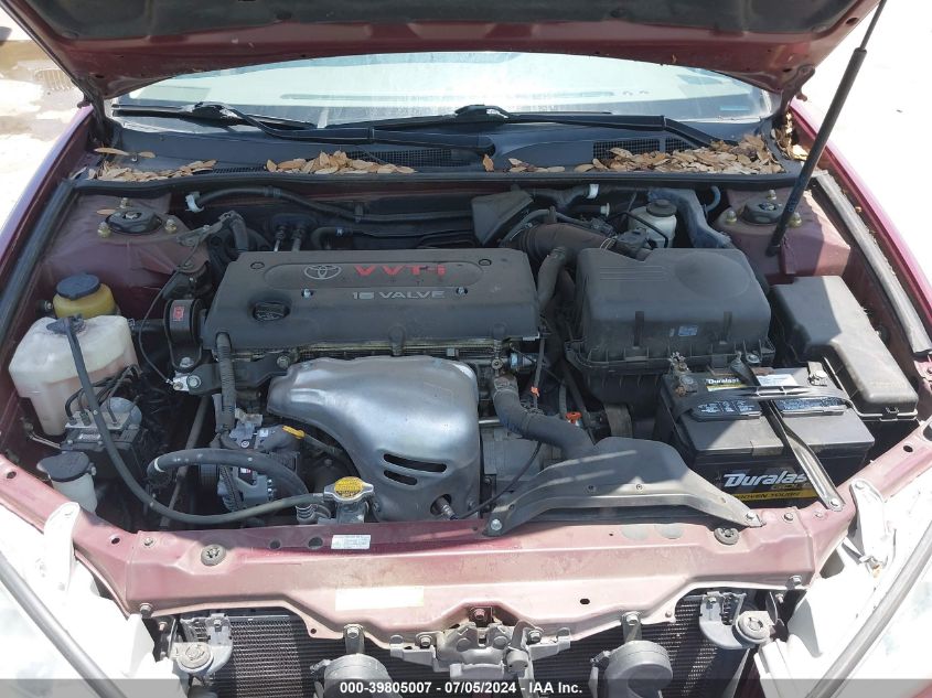 2005 Toyota Camry Xle VIN: 4T1BE30K85U097229 Lot: 39805007