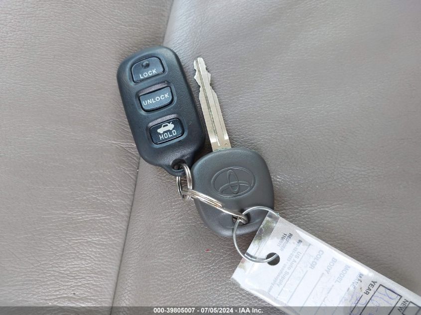 2005 Toyota Camry Xle VIN: 4T1BE30K85U097229 Lot: 39805007