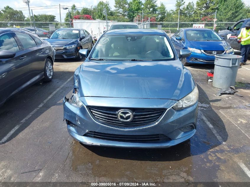 2015 Mazda Mazda6 I Touring VIN: JM1GJ1T59F1219177 Lot: 39805016