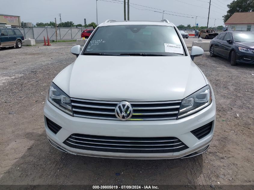 WVGRF7BP0HD006695 2017 Volkswagen Touareg V6 Wolfsburg Edition