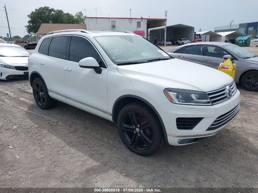 WVGRF7BP0HD006695 2017 Volkswagen Touareg V6 Wolfsburg Edition