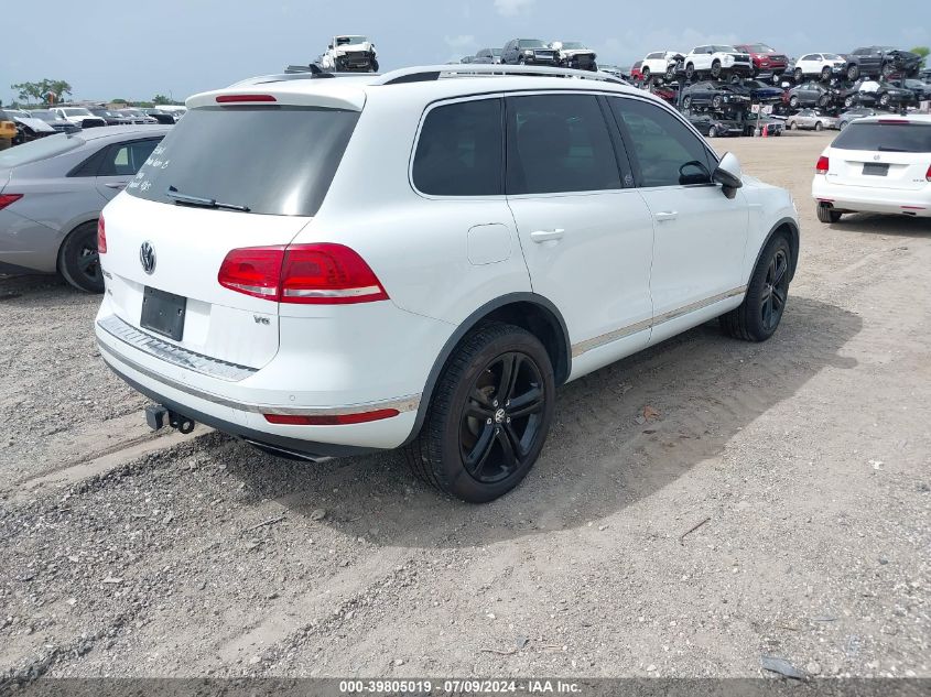 2017 Volkswagen Touareg V6 Wolfsburg Edition VIN: WVGRF7BP0HD006695 Lot: 39805019