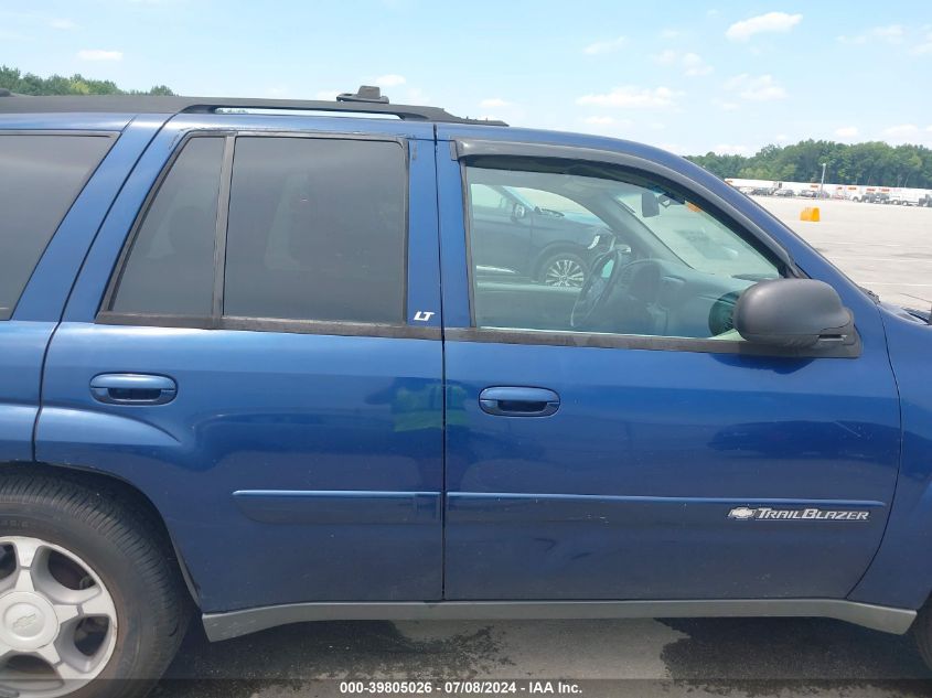 2004 Chevrolet Trailblazer Lt VIN: 1GNDT13S642156301 Lot: 39805026