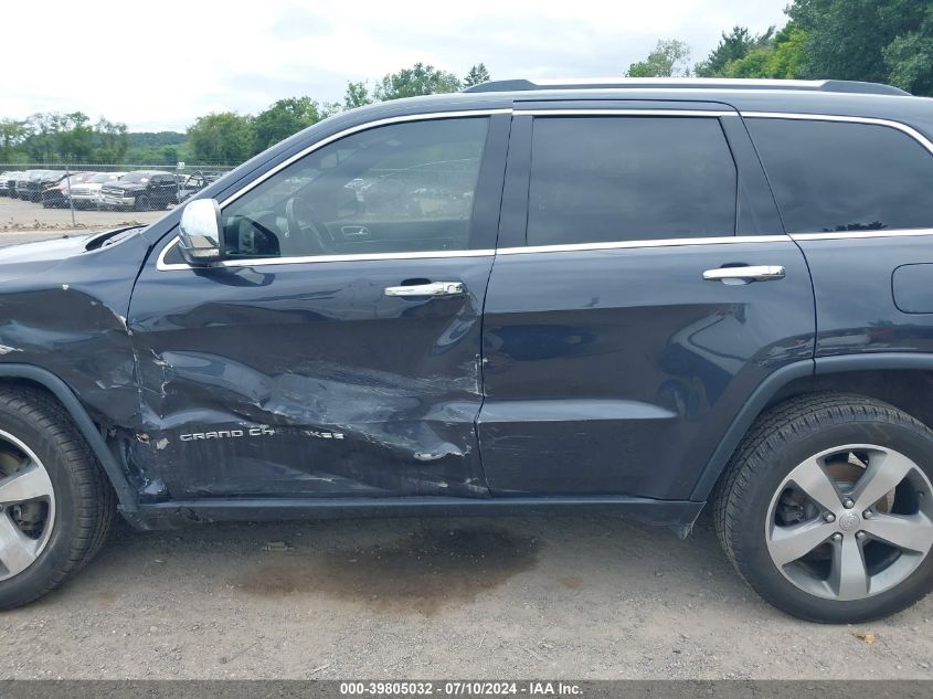 2015 Jeep Grand Cherokee Limited VIN: 1C4RJFBGXFC625787 Lot: 39805032