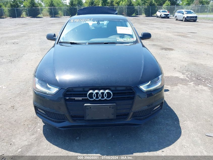 2014 Audi A4 2.0T Premium VIN: WAUFFAFL8EA128131 Lot: 39805051