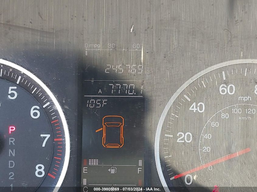 2008 Honda Cr-V Ex VIN: JHLRE48598C016520 Lot: 39805069