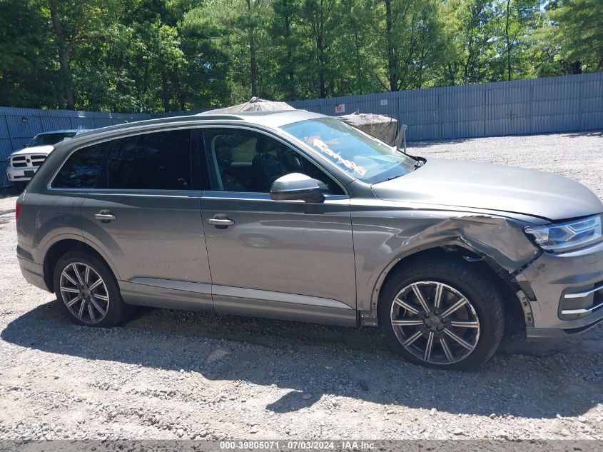 2017 Audi Q7 3.0T Premium VIN: WA1LAAF7XHD004561 Lot: 39805071