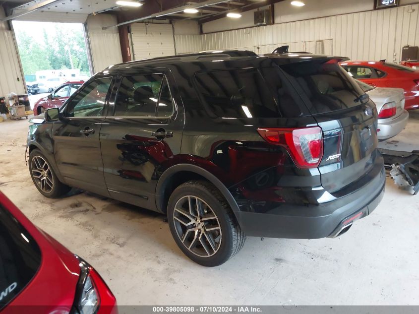 2016 Ford Explorer Sport VIN: 1FM5K8GT1GGB01169 Lot: 39805098