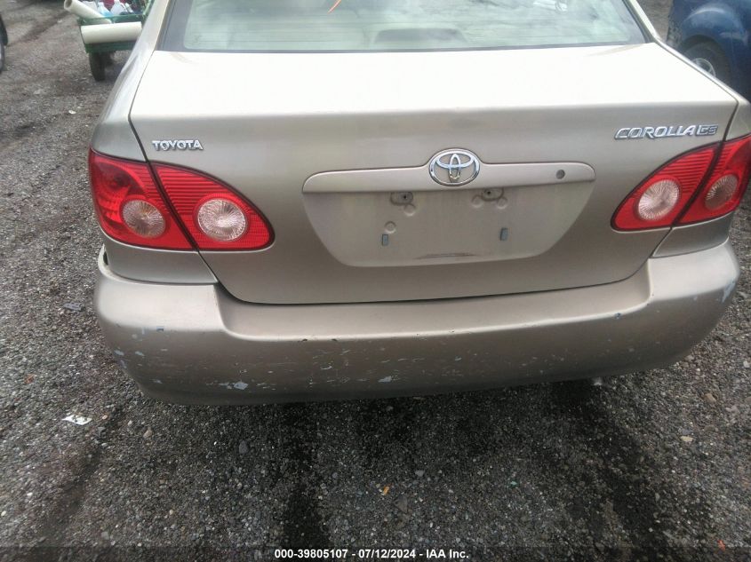 2008 Toyota Corolla Ce/Le/S VIN: 2T1BR32E78C862951 Lot: 39805107