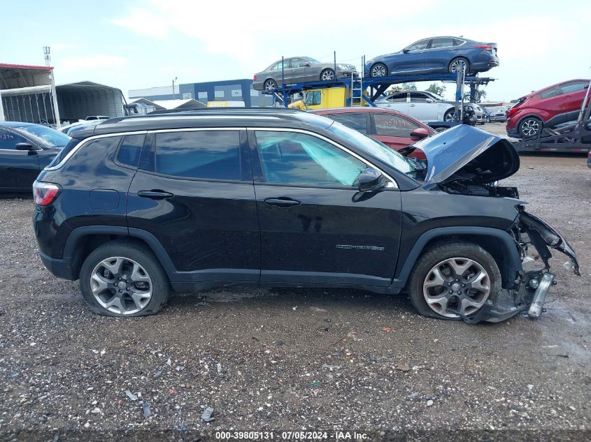 2018 Jeep Compass Limited 4X4 VIN: 3C4NJDCB2JT329195 Lot: 39805131