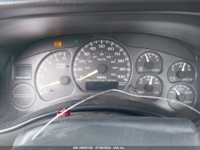 2001 Chevrolet Silverado 1500 VIN: 1GCEK14V11E157360 Lot: 39805160