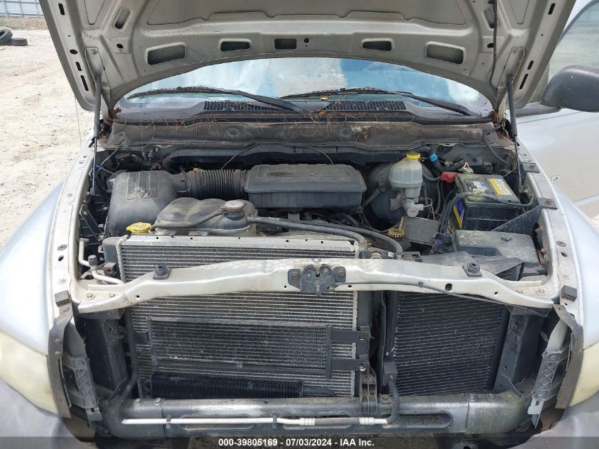 2002 Dodge Ram 1500 St VIN: 3D7HA18N52G160997 Lot: 39805169