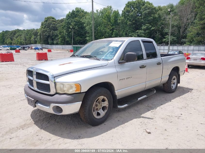 3D7HA18N52G160997 | 2002 DODGE RAM 1500