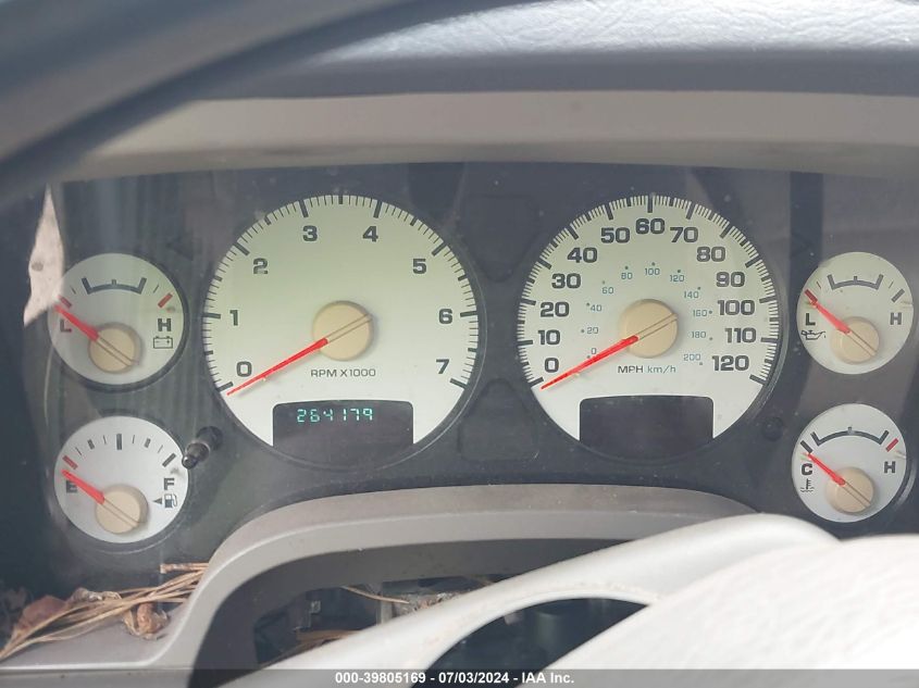 2002 Dodge Ram 1500 St VIN: 3D7HA18N52G160997 Lot: 39805169